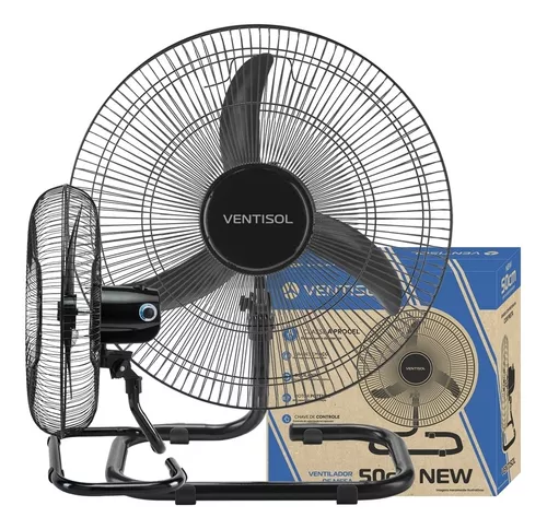 Ventilador de mesa 40cm turbo mondial preto 127v